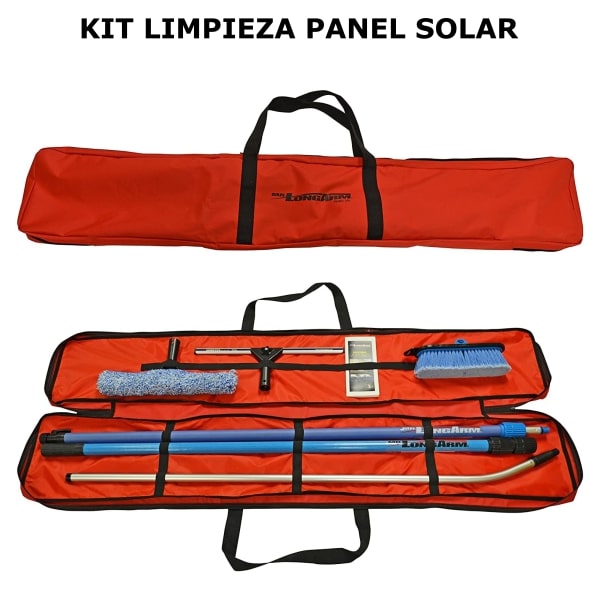 Kit de limpieza panel solar